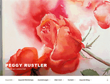 Tablet Screenshot of peggy-rustler.de